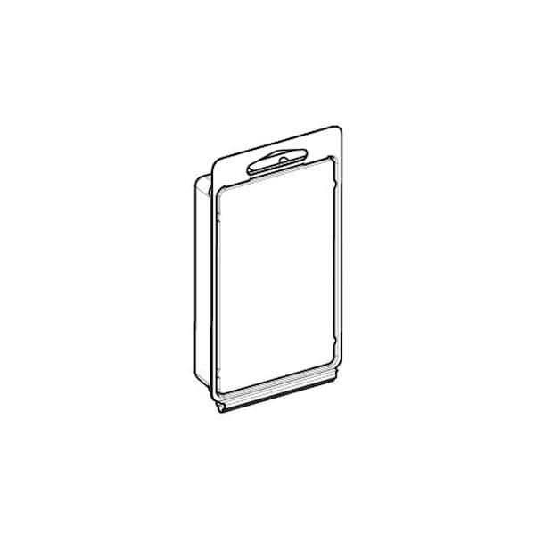 Visipak Thermoform-CLAMSHELL-4.813-2.688-3.688-2.313-0.750-3.813-2.375-0.017-CLEAR, 250PK 004764 - main
